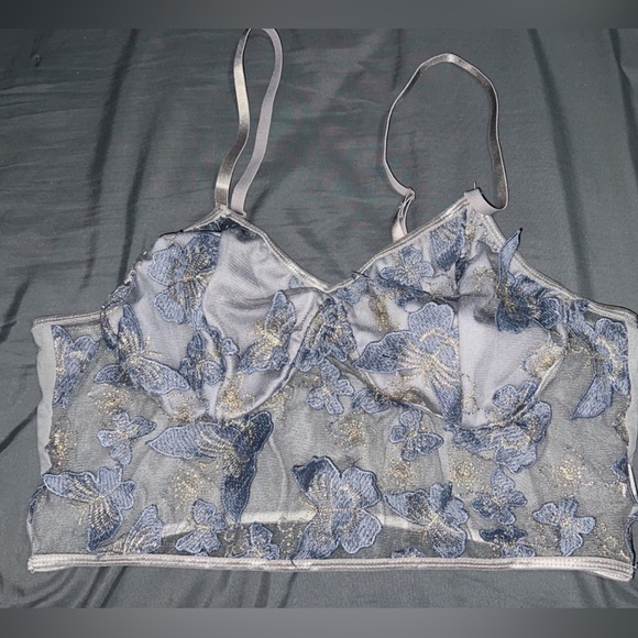 SHEIN Tops - Butterfly Lace Brami Top
